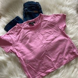 Girls Joe’s Jeans/Shirt